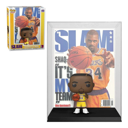 Funko Pop Nba Cover - Nba Shaquille Oneal - Darkside Bros