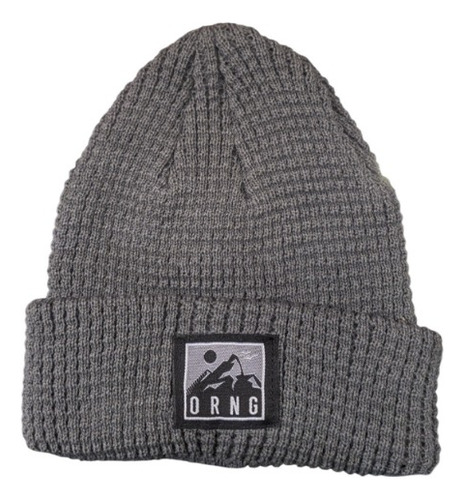 Gorro Lana Tejido Orng Everest Shop Oficial Senise Gris Oscuro Unico