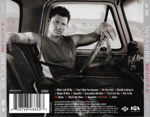 Cd What's Left Of Me (nick Lachey) Estándar