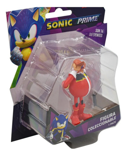 Figura Sonic Prime Dr. Eggman Ruz