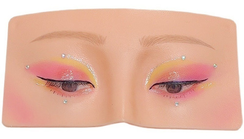 Práctica De Silicona De Maniquí De Maquillaje Facial
