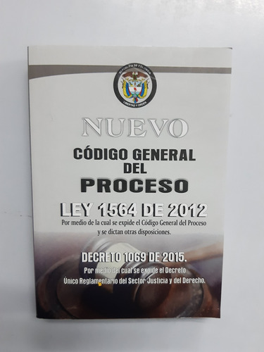 Imagen 1 de 3 de Nuevo Codigo General Del Proceso Original