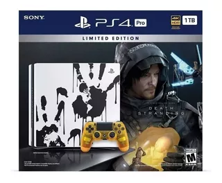 Sony Playstation 4 Pro 1tb Death Stranding Limited Edition