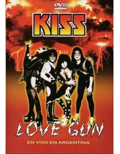 Kiss - Love Gun - En Vivo En Argentina - Dvd - Nuevo!!!