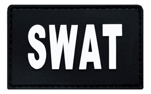 Parche Swat Pvc Tactico Militar Gotcha Paintball Policia Usa