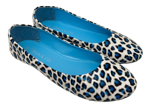 Zapatilla De Dama Chatitas Animal Print