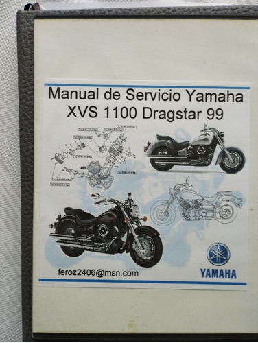 Manual Físico De Mecánica De Moto Yamaha Xvs 1100 -99