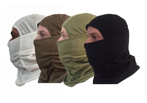 Balaclava Tactica Pasamontaña Uca Coyote Negra Verde Blanca 