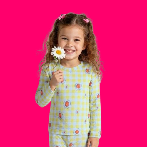 Pijama Margarita Flores Flowers Floricienta Cris Morena Niña