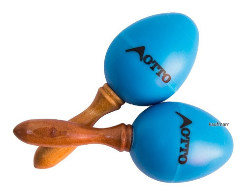 Maracas Efecto Shaker Se Mini Huevo Plastico Mango De Madera