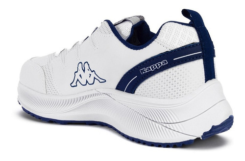 Imagen 3 de 8 de Zapatillas Kappa Break Kids Blanco Azul Niño