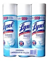 Comprar Limpiador Desinfectante Spray, Lysol 3\u002F475 G