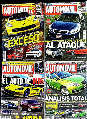 P-1 15 Revistas Automóvil Panamericano Selectas Colección (Usado)