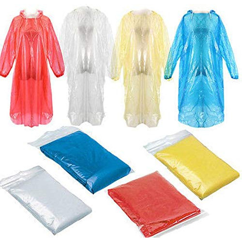 Sothread(tm) 10 Uds. Poncho Impermeable De Emergencia De