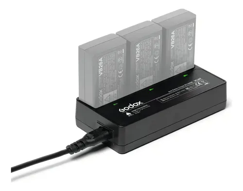 Carregador V860iii V1/baterias Vb26a/vb26b/vb30 Para Godox Cor