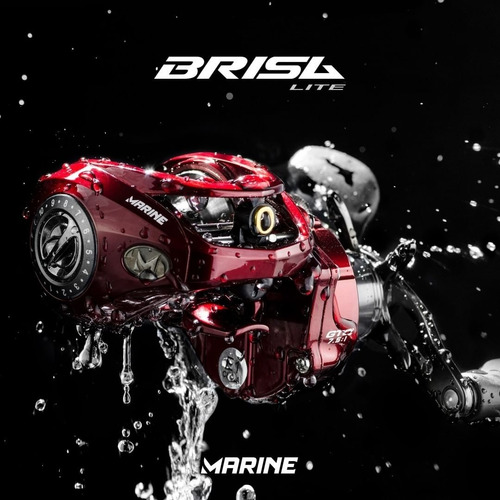 Imagem 6 de 7 de Carretilha New Brisa Lite Gto 8000 2021 8 Rol Marine Direita