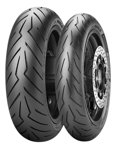 Par Pirelli Diablo Rosso Scooter 120/70r15 + 160/60r15 Tmax