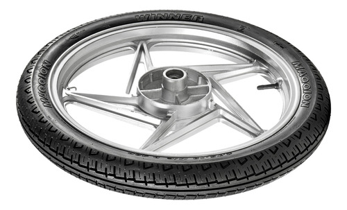 Pneu Maggion Dianteiro 275/18 Cg Titan Ybr Winner Com Camara