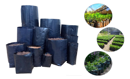 20 Kilos Bolsa Para Vivero 45 X 45 Plantar Sembrar Plantas