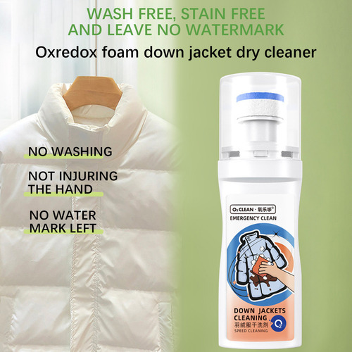 Limpiador En Seco V Down Jacket Con Espuma Y Detergente Stub