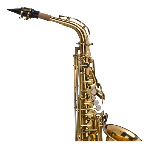 Sax Alto Shelter Laqueado Dourado Sgft6430l