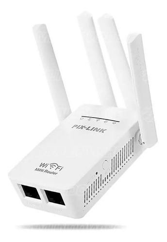 Repetidor Amplificador Inalambrico 4 Antenas Wifi 2.4 Ghz 