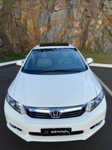 Imagem 8 de 15 de Honda Civic 2014 1.8 Lxs Flex Aut. 4p