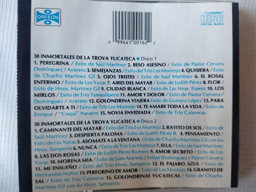 La Trova Yucateca Cd 30 Exitos Inmortales De (Usado)