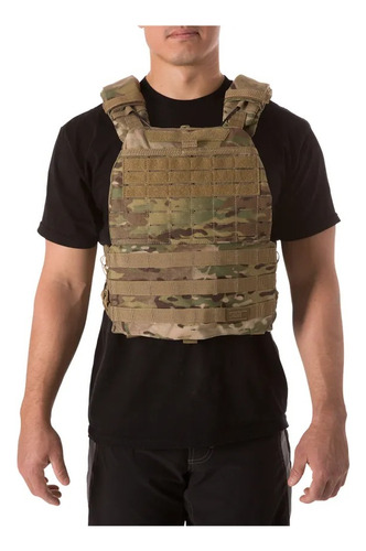 Porta Placa 5.11 Modelo Tactec Multicam