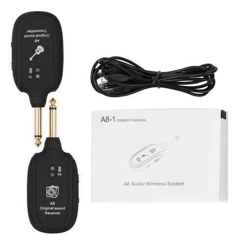 . Transmissor E Receptor Sem Fio Para Guitarra Da Frequência