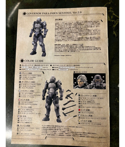 Hexa Gear Gunpla: Model Kit Governor Sentinel 2.0 Kotobukiya