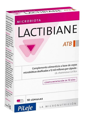 Lactibiane Atb Probiotico Recupera Post Antibiotico Pileje