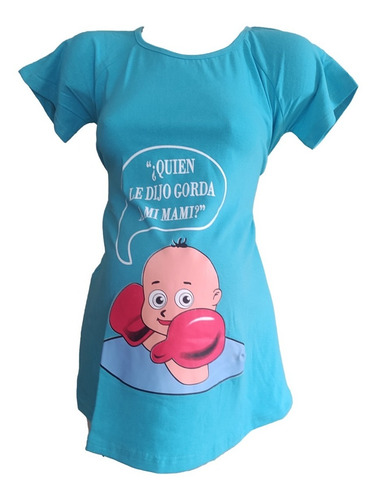 Blusa Maternidad Estampada Y Pescador Maternal (sorpresa)