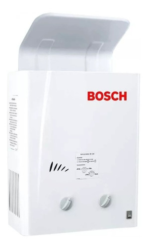 Calentador de agua a gas GLP Bosch Therm 1000 O 5.5L blanco