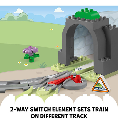Lego Duplo 10425 Juego De Expansión Túnel Y Tren 10 Piezas 0 Versión Del Personaje