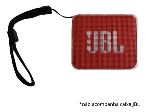 Capa Protetora Compatível Com Jbl Go 2 Go2 C/ Alça Ajustável