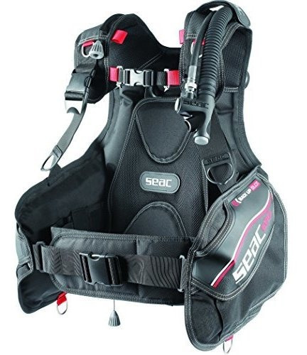 Seac Ego Buceo Bcd Negrorojo