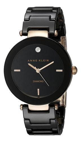 Reloj Anne Klein Ak / 1018rgbk De Diamantes Para Mujer,reloj