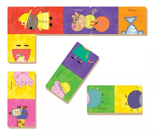 Kit de Atividades Educação Infantil Peppa Pig Jogo Memória Pintura