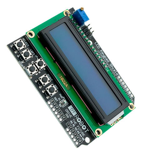 Pantala Lcd 16x02 Con Teclado Compatible Arduino/ Raspberry