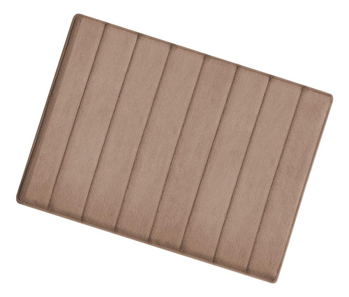 ~? Microdry Quick Dry Memory Foam Bath Mat Para Baño, Corete