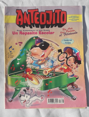 Revista  Antigua ** Anteojito ** Nº 1866  Infantil