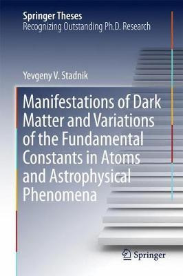 Libro Manifestations Of Dark Matter And Variations Of The...
