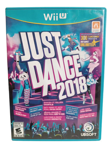 Just Dance 2018 Para Nintendo Wii U (Reacondicionado)