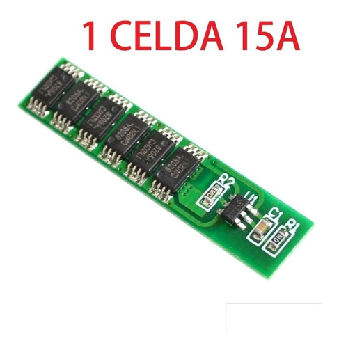 Cargador Baterias 1 Celda 1s Lipo Li-ion 18650 15a Protecció