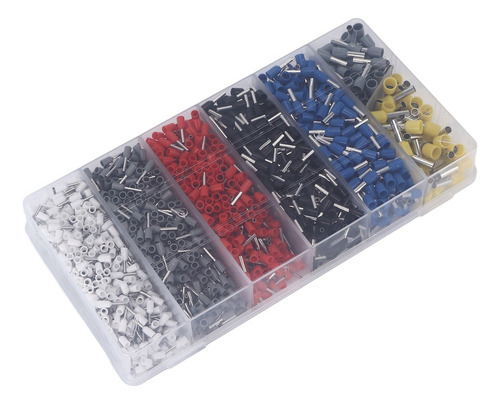 Terminales De Férula De Alambre 1900pcs Tipo Pin Cobre Estañ