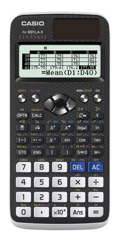 Calculadora Casio Cientifica Negra Fx-991lax