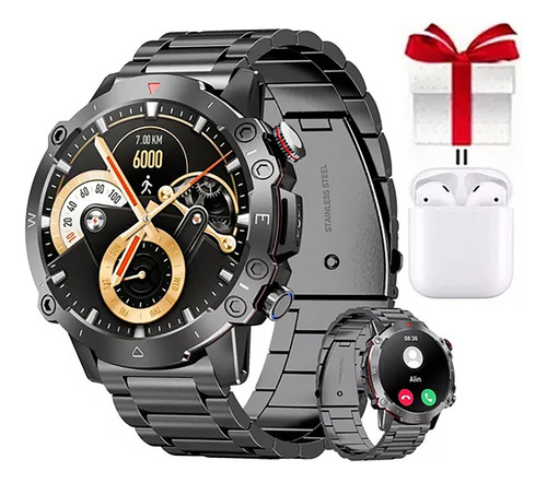 Ak56 Pro Smartwatch Bluetooth Llamada Ip67 Para Huawei Ios