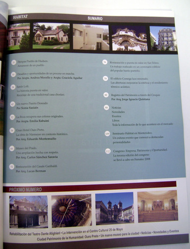 Revista Habitat 57 La Malteria Pampas Pueblo De Hudson Boedo (Usado)