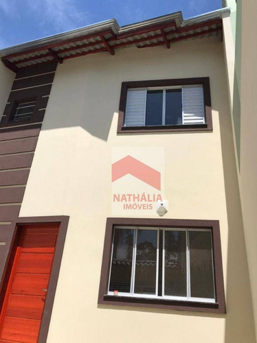 Imagem 3 de 7 de Sobrado Com 2 Dormitórios À Venda, 65 M² Por R$ 310.000,00 - Estância Fraternidade - Itaquaquecetuba/sp - So0577